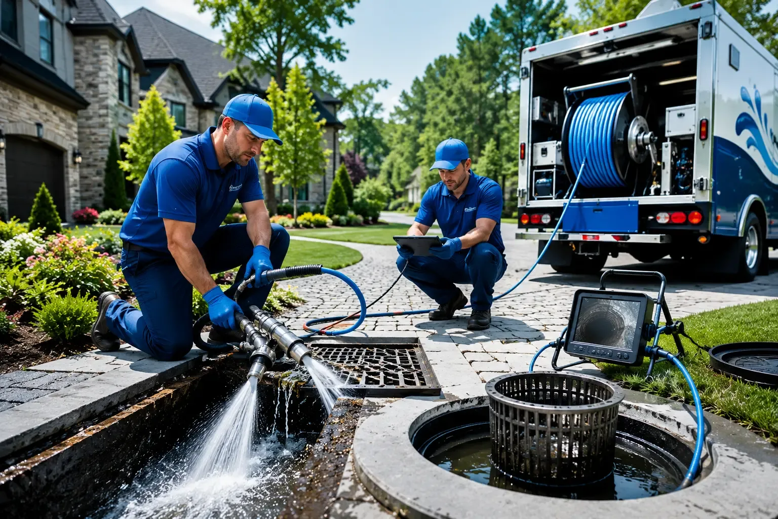Local outdoor drain cleaning professionals in Bath, NY